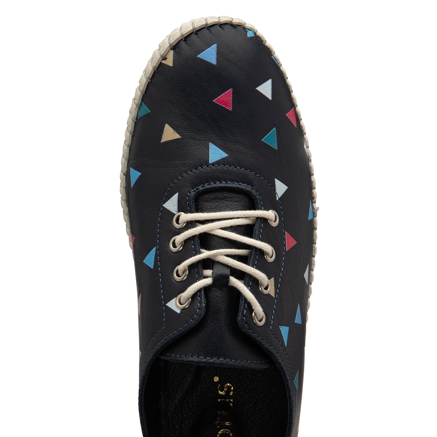 LOTUS Leather Kay Womens Lace Up Shoe (Size 3) - Navy 7656862 2