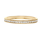 9K Yellow Gold  A   Finest CZ  Ring 0.01 ct,  Gold Wt. 0.8 Gms  0.005  Ct._7661544_7