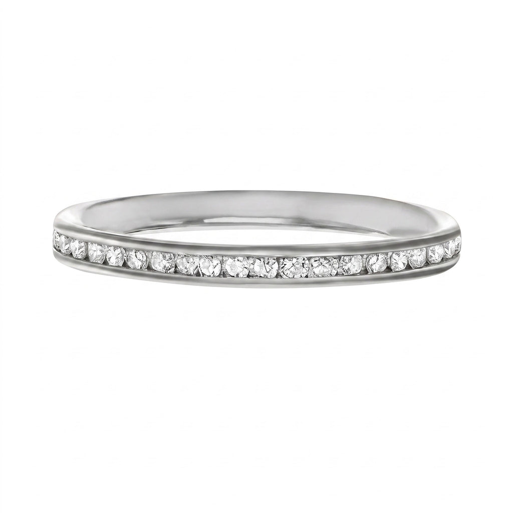 9K White Gold Finest CZ Full Eternity Ring_7662058