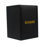Gamages of London Ladies Dame Diamond Swiss Quartz Movement Water Resistant Watch with White Leather Strap in Gold Tone_7663859_7