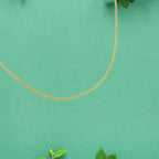 Gold Mega Deal- 9K Yellow Gold Diamond Cut Curb Chain (Size - 18)_7664025_1