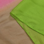 LA MAREY 100% Ombre Mulberry Silk Gradient Pattern Scarf (Size 180x110 cm) - Yellow & Blue_7669458_7