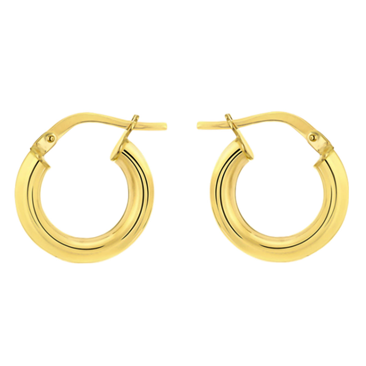 Milan Closeout - 18K Yellow Gold Hoop Earrings Gold Wt 1.37 Grms 7670291 0