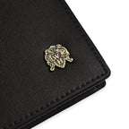 William Hunt Genuine Leather Double Fold Mens Wallet - Dark Brown_7672496_1