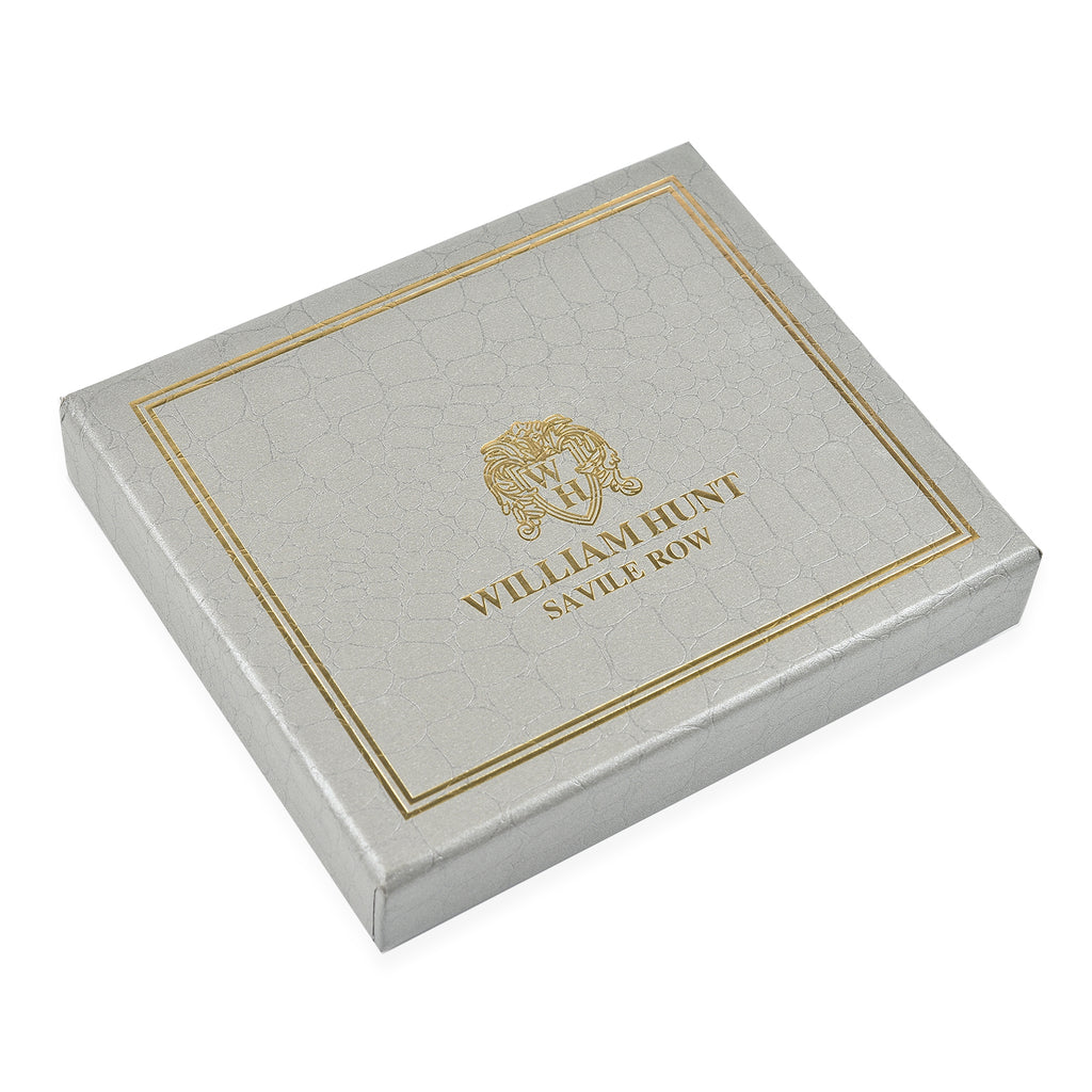 William Hunt Genuine Leather Double Fold Mens Wallet - Dark Brown_7672496_6
