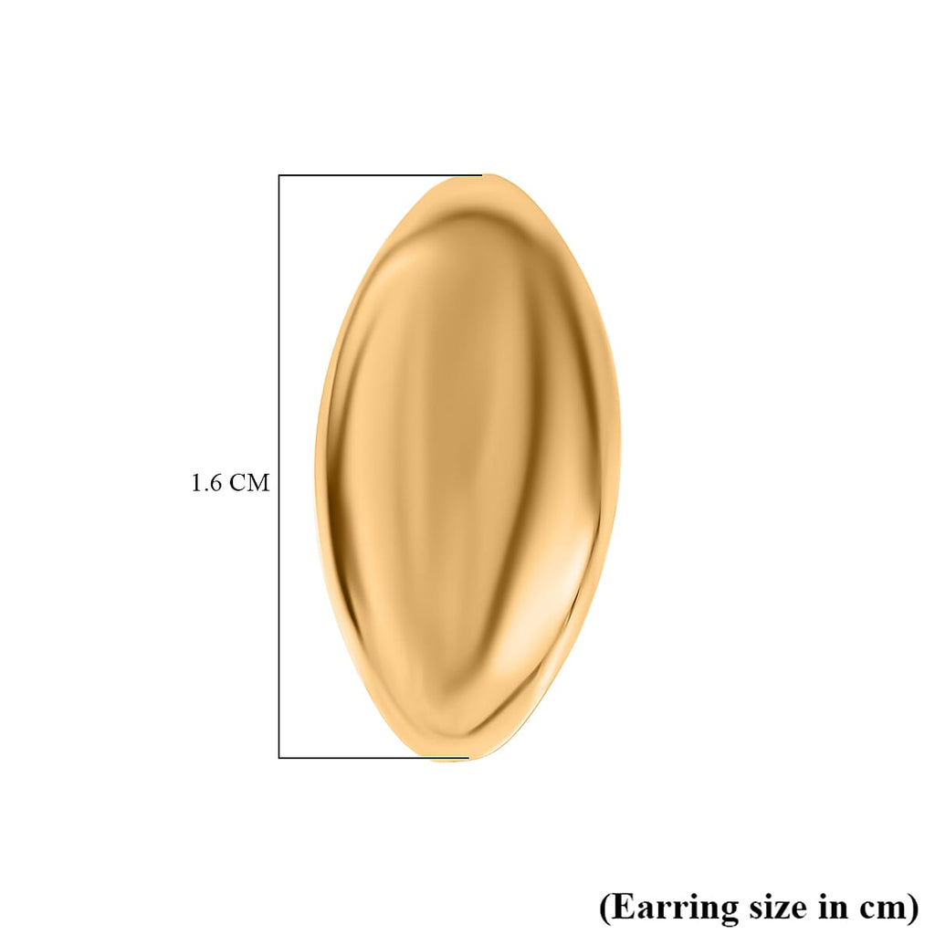 Otttoman Treasures - 9K Yellow Gold Dome Drop Earrings