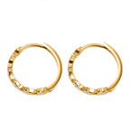 9K Yellow Gold Cubic Zirconia Hoop Earrings_7674855_4