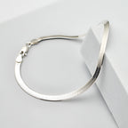 Rachel Galley - Sterling Silver Triple Herringbone Bracelet With Lobster Clasp (Size - 7.5)_7676215_1