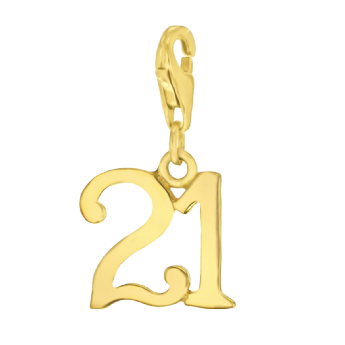 Rachel Galley - Yellow Gold Overlay Sterling Silver 21 Charm 7676364 0