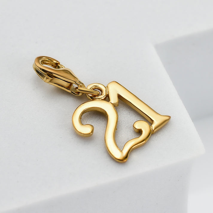 Rachel Galley - Yellow Gold Overlay Sterling Silver 21 Charm 7676364 2