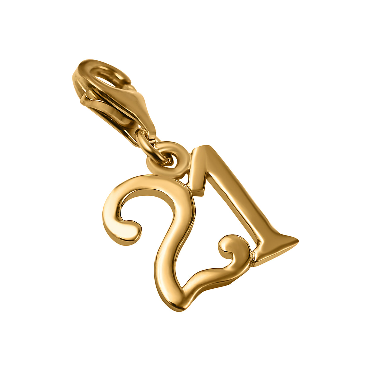 Rachel Galley - Yellow Gold Overlay Sterling Silver 21 Charm 7676364 3