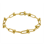9K Yellow Gold Bracelet with Lobster Clasp (Size - 8), Gold Wt. 7.90 Gms._7676423