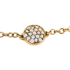 9K Yellow Gold Diamond Charms Bracelet (Size - 7)_7676625_3