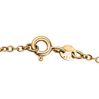 9K Yellow Gold Diamond Charms Bracelet (Size - 7)_7676625_4