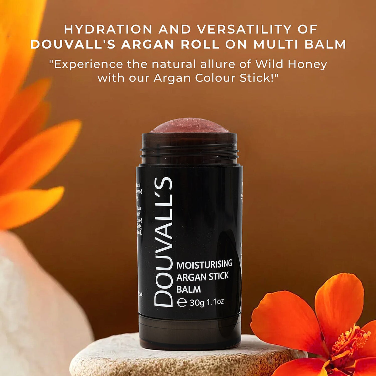 Douvalls Argan Colour Stick Make Up Balm - Enchanted Spice - Nude/Brown 7676726 2