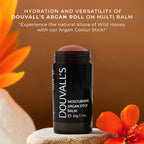 Douvalls Argan Colour Stick Balm - Enchanted Spice - Nude-Brown