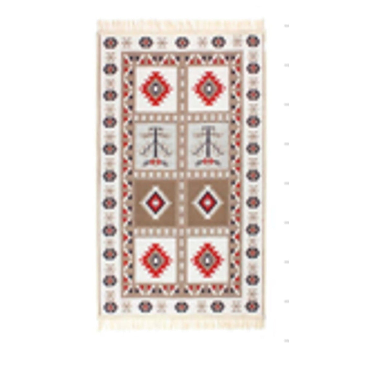 Turkish Authentic Traditional Machine Made Kilim Rugs (Size 120x80 cm) - Blue - Multi 7676976 0