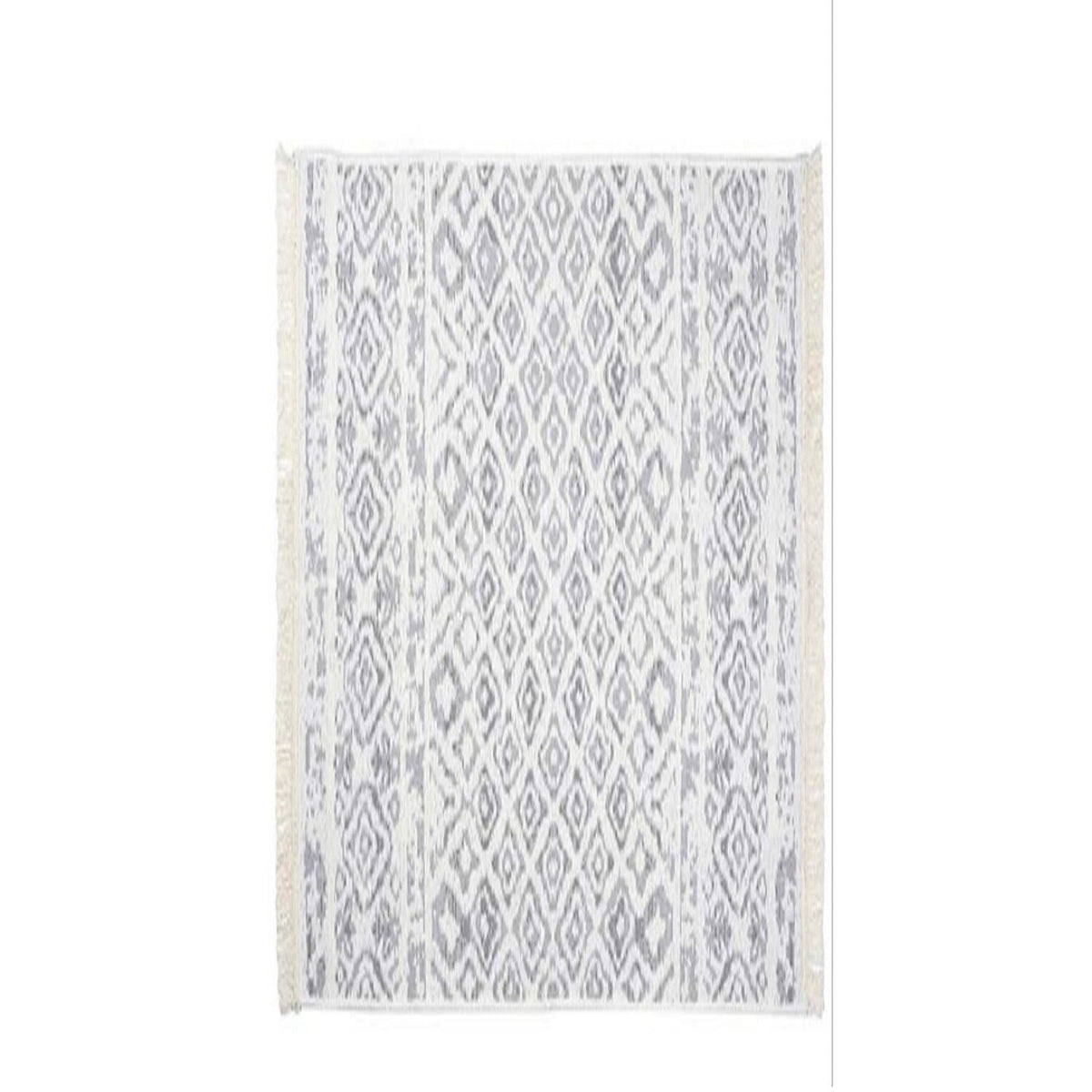 Turkish Authentic Traditional Machine Made Kilim Rugs (Size 120x80 cm) - Brown - Off White 7676995 0