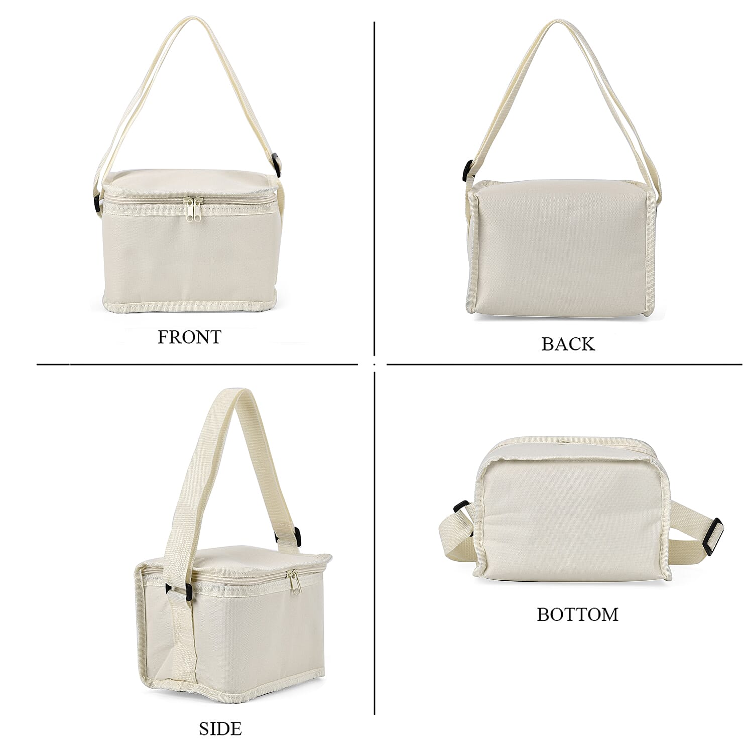Set of 2 (5L-20L) Floral printed Picnic Cooling Bag - Beige 7677330 9