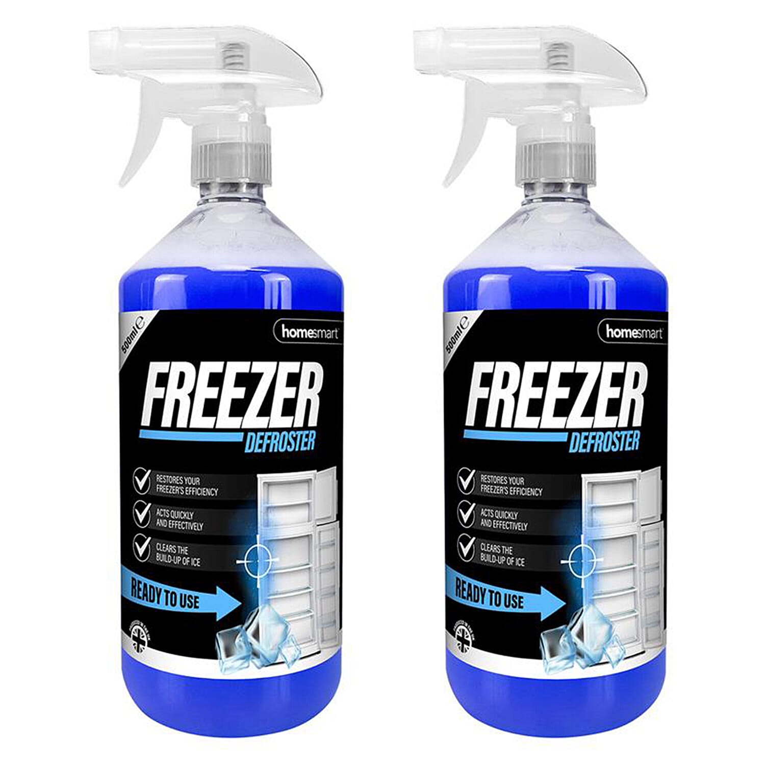 Set of 2 - Homesmart Freezer Defroster Spray (Capacity 2x500 ml) 7679013 0