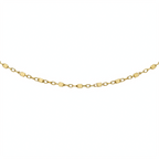 Gold Mega Offer - 9K Yellow Gold Cube Station Necklace (Size - 20). Gold Wt 1.90 Gms_7682329