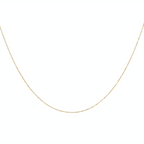 Gold Mega Offer - 9K Yellow Gold Cube Station Necklace (Size - 20). Gold Wt 1.90 Gms_7682329_1