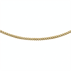 18K Yellow Gold Diamond Cut Curb Chain (Size - 18). Gold Wt 2.00 Gms_7682532