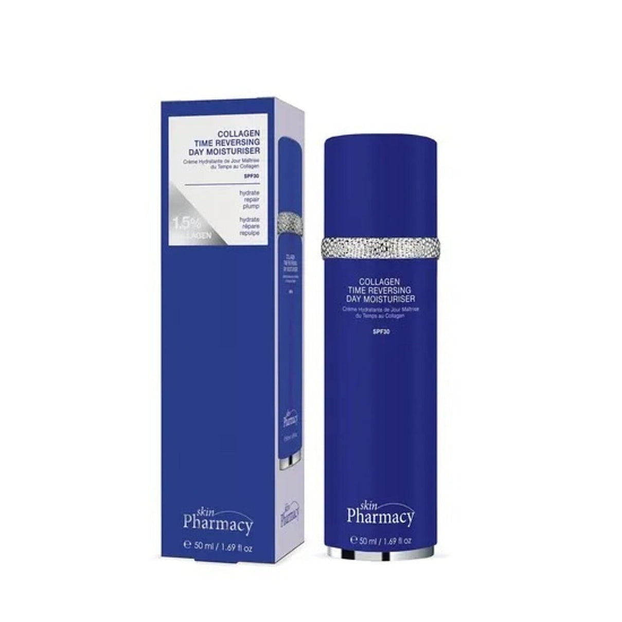 Skin Pharmacy Collagen Time Reversing SPF30 Day Moisturiser - 50ml 7683971 0