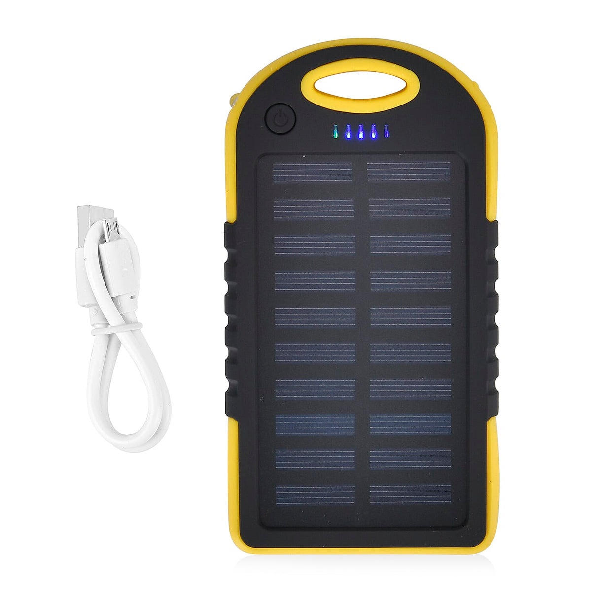 Energy Efficient Charger 5000 mAH Power Bank with charging Cable included - Yellow &amp; Black 7689676 0