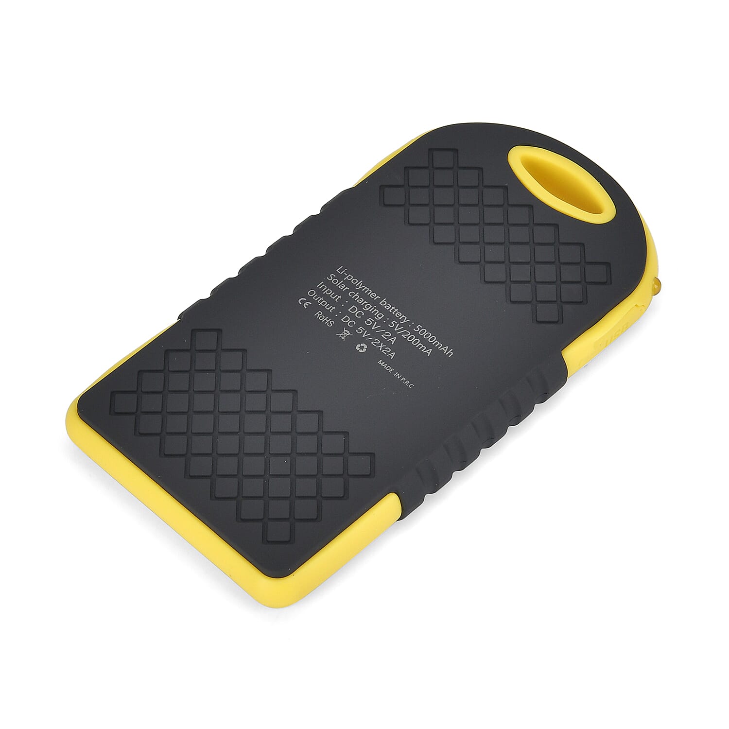 Energy Efficient Charger 5000 mAH Power Bank with charging Cable included - Yellow &amp; Black 7689676 4