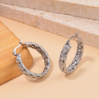 Byzantine Hoop Earring with Clasp