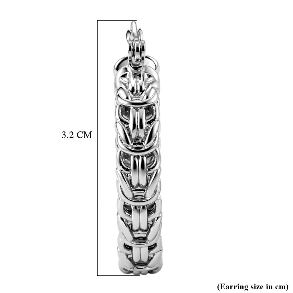 Byzantine Hoop Earring with Clasp_7689688_4