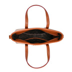 GUANCHI Crossbody Bag with Handle Drop & Shoulder Strap - Brown_7693067_9