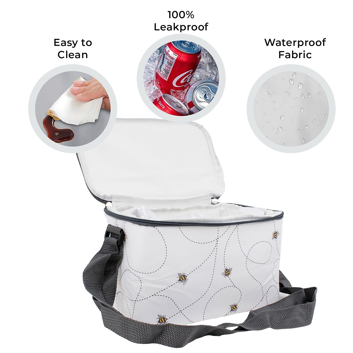Cool Bag Bee Swirl (5L) 7698248 6