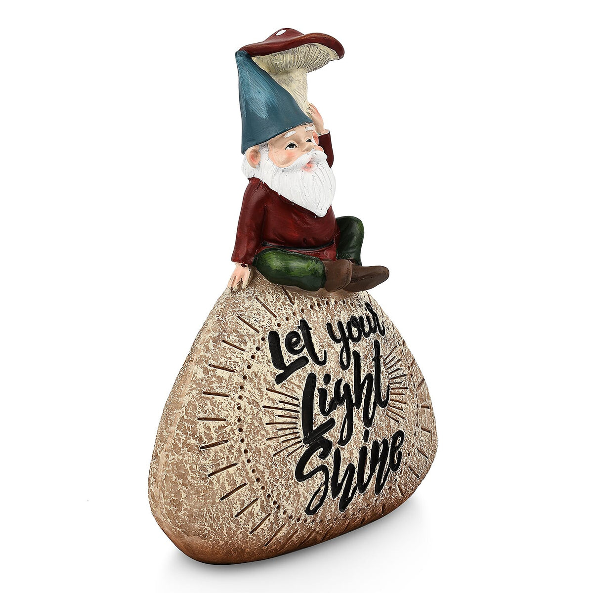 Pebble Gnome (Size 15x8x21 cm) - Multi Color 7698766 4