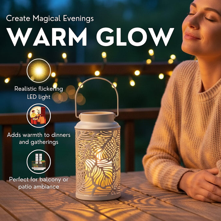LED Lantern with a Sturdy Ring For Hanging 7698783 2