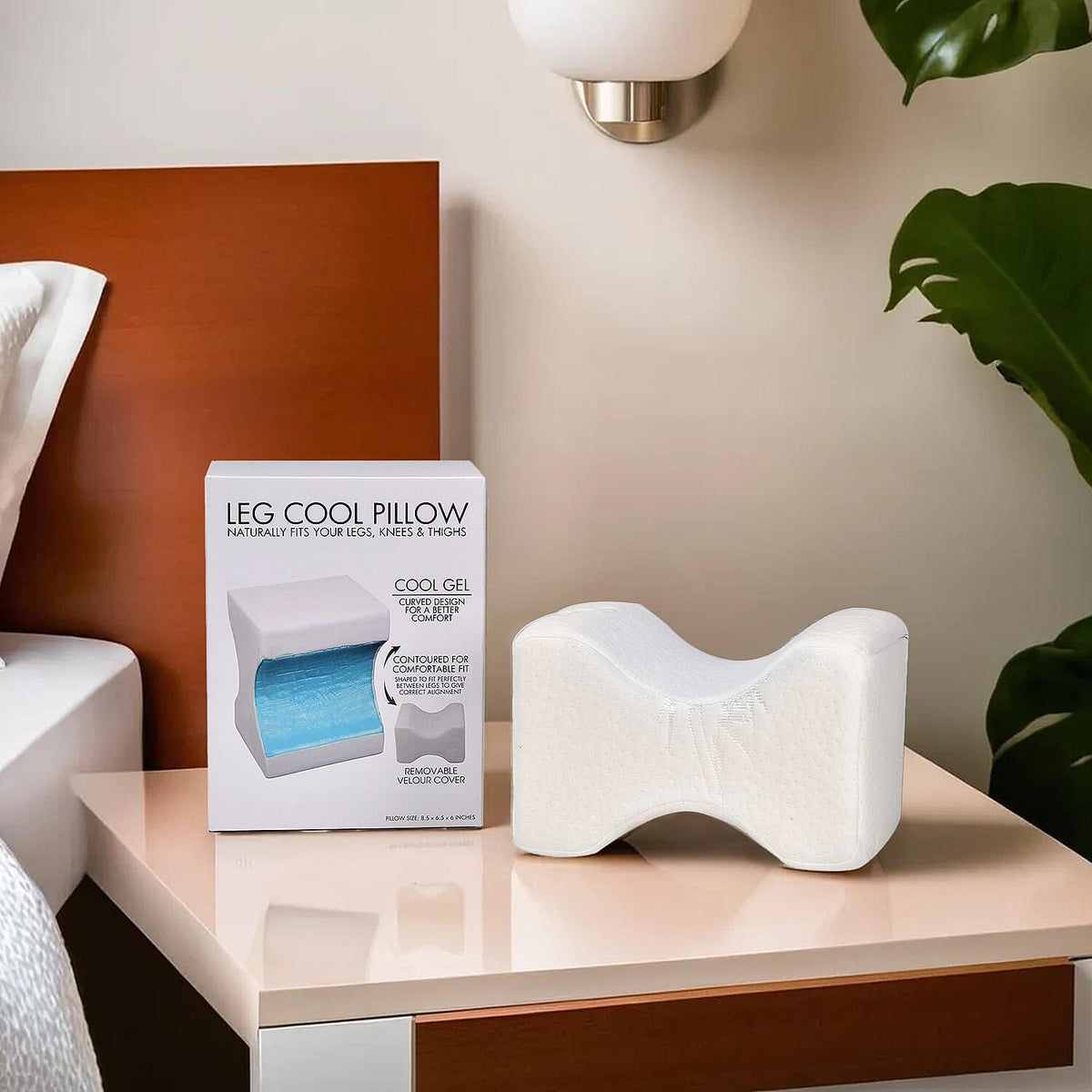 Leg Cool Pillow with Memory Foam 7700258 2