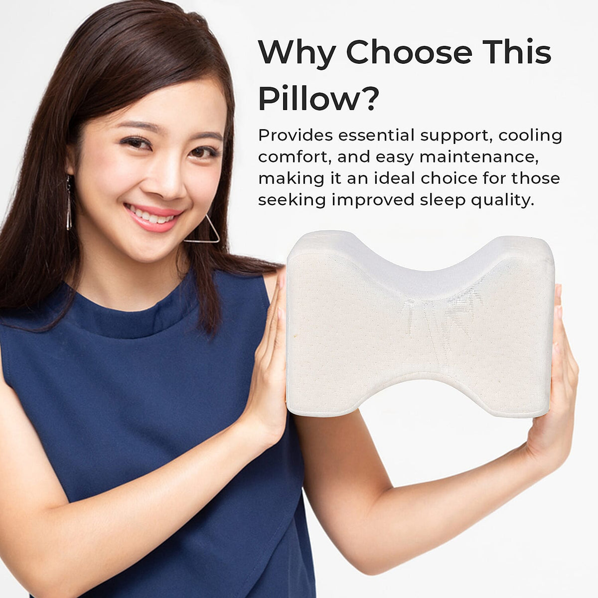 Leg Cool Pillow with Memory Foam 7700258 5