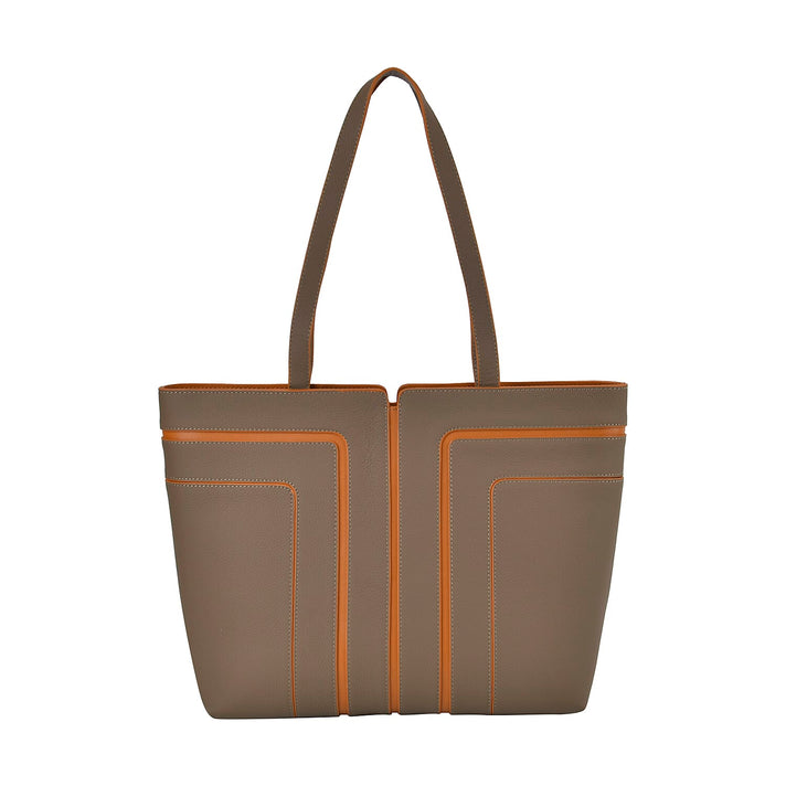 Genuine Leather Tote Bag with Handle Drop 7700287 1