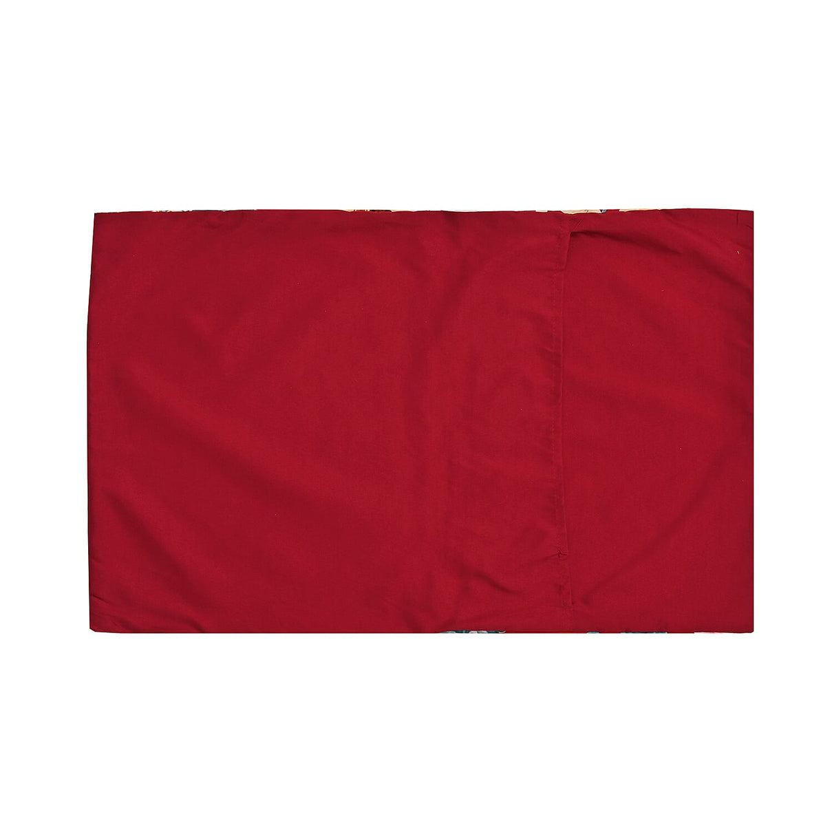 3 Piece Set - Peony Pattern Comforter with 2 Pillow Cases (Double Size 200x200 cm) - Red 7703128 8