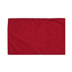 3 Piece Set - Peony Pattern Comforter with 2 Pillow Cases (Double Size 200x200 cm) - Red