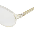 Designer Closeout - VALENTINO Rectangular Unisex Readers (Power 3.0 D) - Crystal_7705787_4