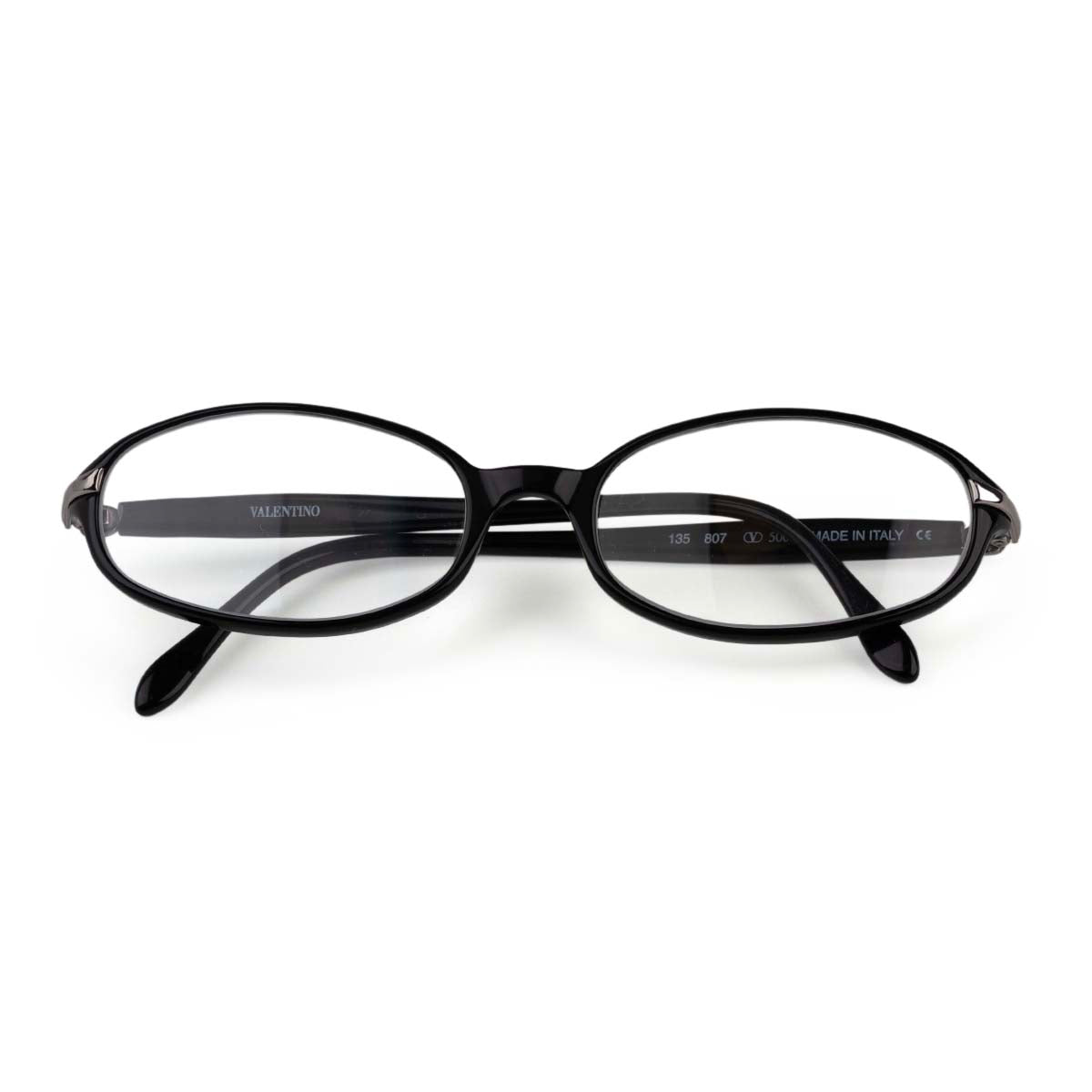 Designer Closeout - VALENTINO Rectangular Unisex Readers (Power 3.5 D) - Blue V32522931 0