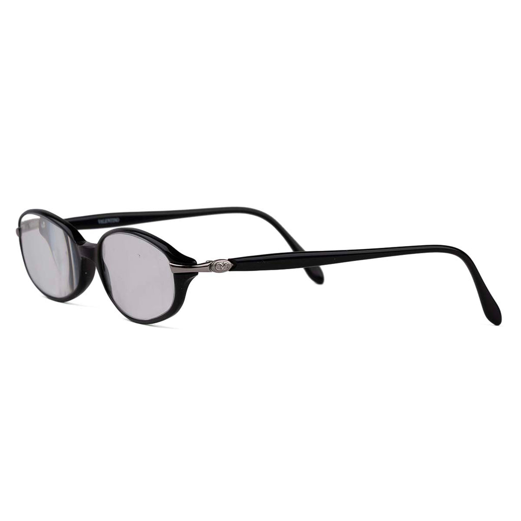 Designer Closeout - VALENTINO Rectangular Unisex Readers (Power 3.5 D) - Blue_7705797_3