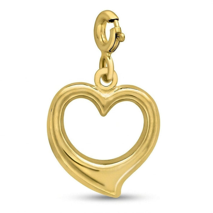 9K Yellow Gold Pendant with Spring Ring Clasp 7705993 1