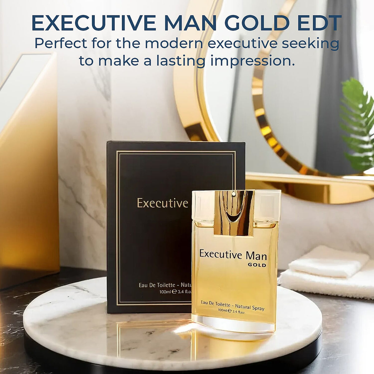 Executive Man Gold EDT - 100ml 7709193 2