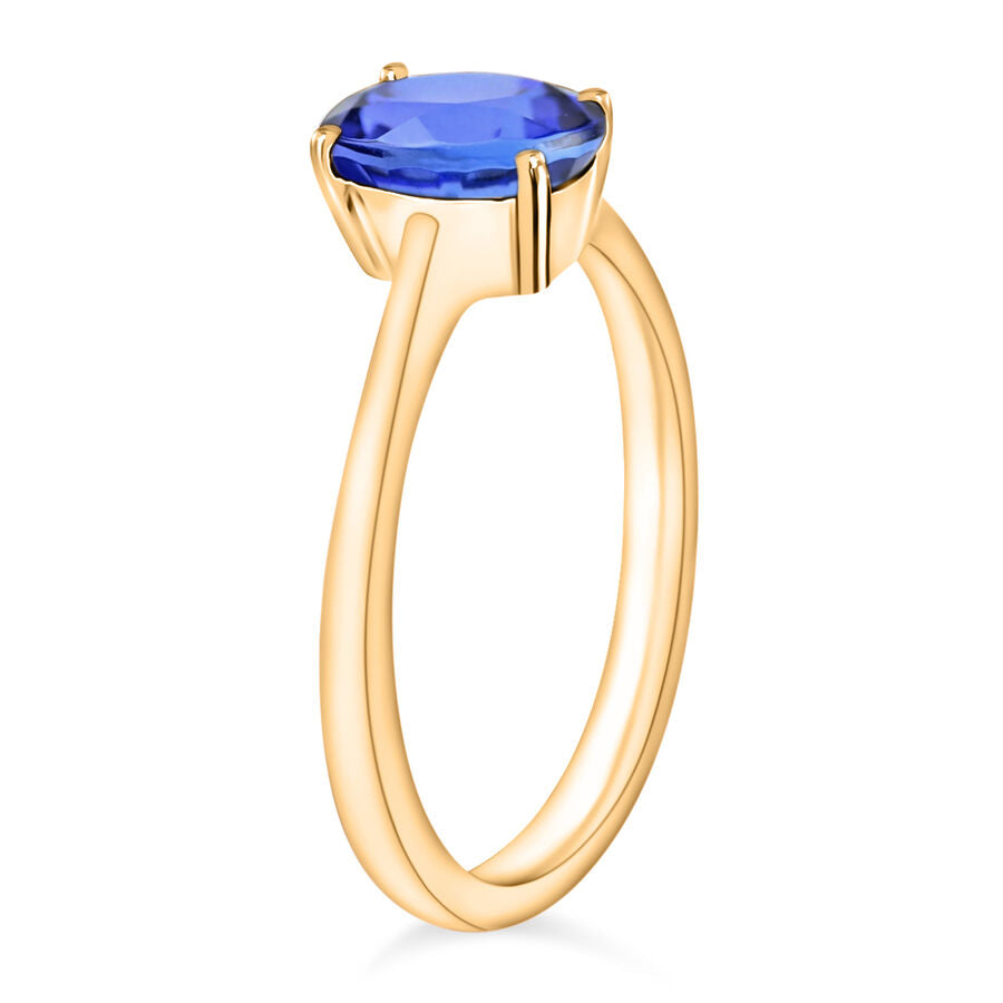 Tanzanite  Ring in Vermeil YG Sterling Silver 1.35 ct  1.350  Ct. 7716386 2