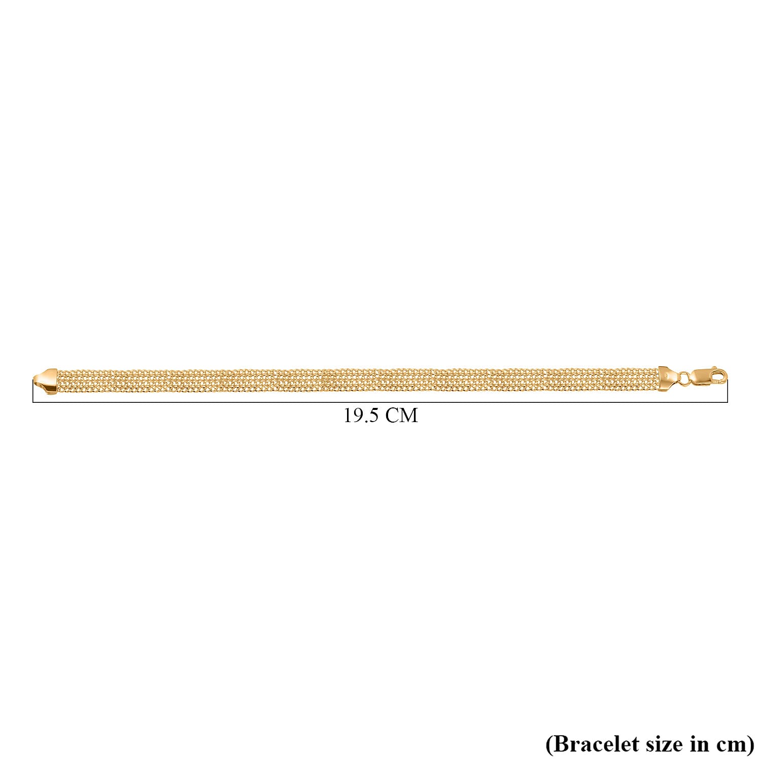 9K Yellow Gold Diamond Cut Domed Curb Bismark Bracelet (Size - 7.5) 7722993 4
