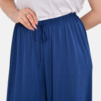 Printed Trouser (Curve Size) - Blue_7724897_4