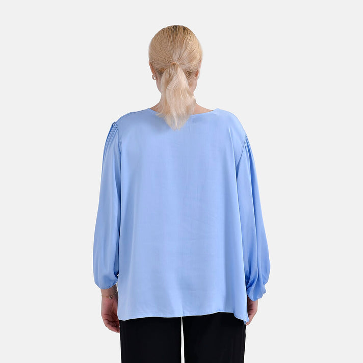 Tamsy 100% Viscose Relaxed Fit Blouse (Size 16 to18) - Yellow 7724955 2